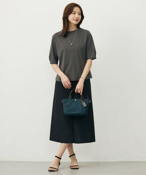 J.PRESS / ジェイプレス カットソー | 【洗える・抗菌防臭・接触冷感・吸水速乾】ドライポンチ モックネック カットソー | 詳細5