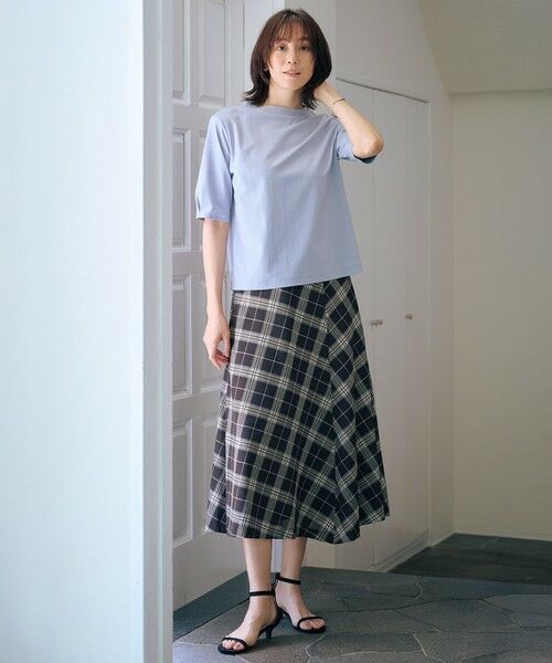 J.PRESS / ジェイプレス カットソー | 【洗える・抗菌防臭・接触冷感・吸水速乾】ドライポンチ モックネック カットソー | 詳細9