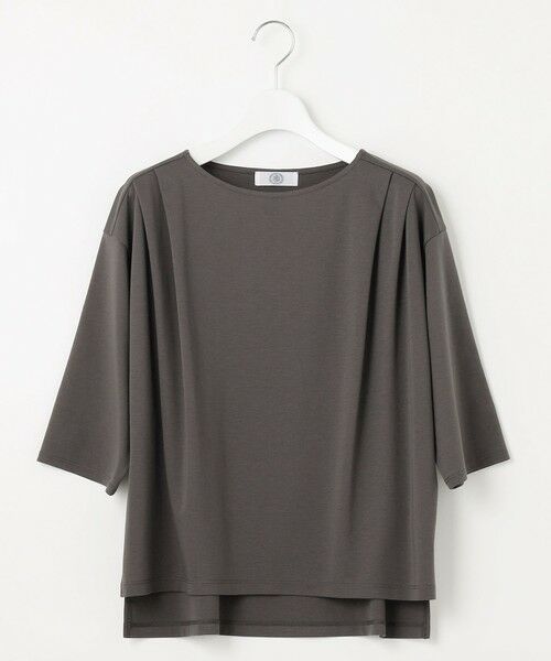 J.PRESS / ジェイプレス カットソー | 【洗える・抗菌防臭・接触冷感・吸水速乾】ドライポンチ ボートネック カットソー | 詳細3