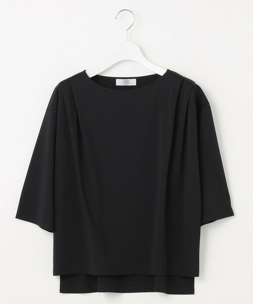 J.PRESS / ジェイプレス カットソー | 【洗える・抗菌防臭・接触冷感・吸水速乾】ドライポンチ ボートネック カットソー | 詳細5