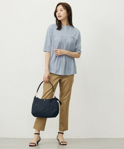 J.PRESS / ジェイプレス カットソー | 【洗える・抗菌防臭・接触冷感・吸水速乾】ドライポンチ フレア カットソー | 詳細11