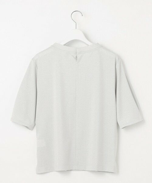 J.PRESS / ジェイプレス カットソー | 【洗える・接触冷感・UVカット】ラメ天竺 カットソー | 詳細4