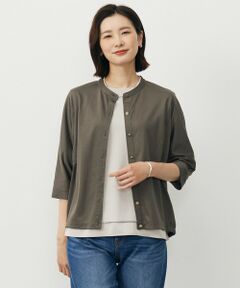 J.PRESS / ジェイプレス ブルゾン | 【洗える・接触冷感】ジャージー ブルゾン