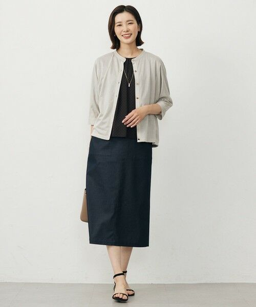 J.PRESS / ジェイプレス ブルゾン | 【洗える・接触冷感】ジャージー ブルゾン | 詳細1