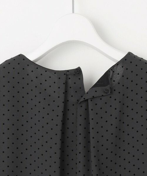 J.PRESS / ジェイプレス カットソー | 【洗える】ドットフロッキープリント フレア カットソー | 詳細10