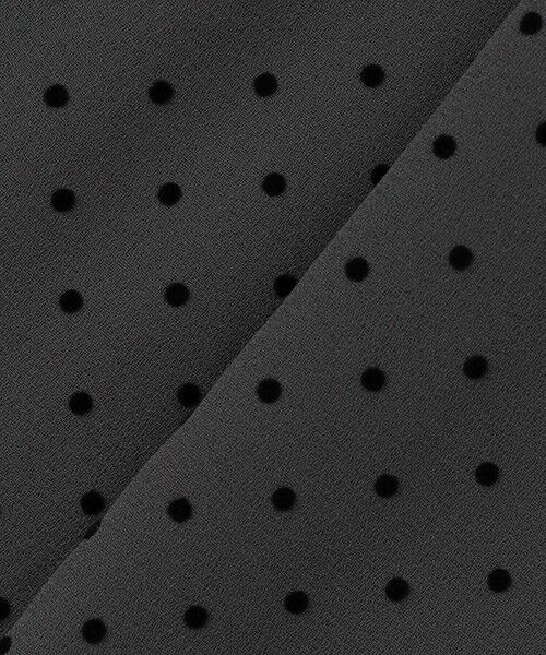 J.PRESS / ジェイプレス カットソー | 【洗える】ドットフロッキープリント フレア カットソー | 詳細11