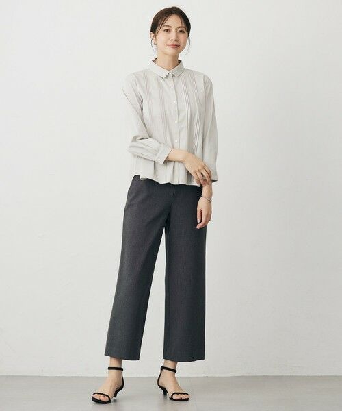 J.PRESS / ジェイプレス カットソー | コンパクトトリコット シャツライク カットソー | 詳細4