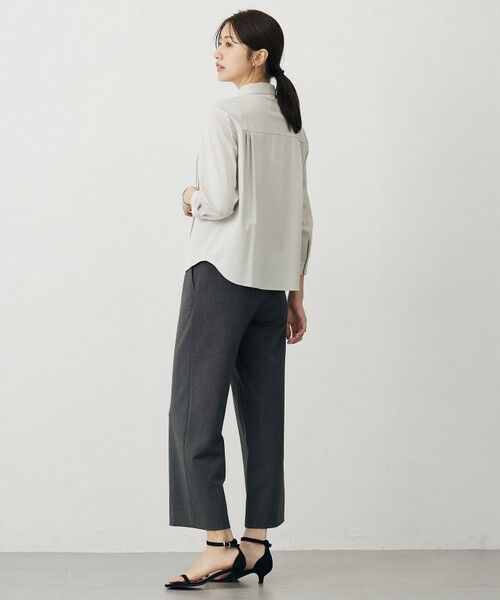 J.PRESS / ジェイプレス カットソー | コンパクトトリコット シャツライク カットソー | 詳細5