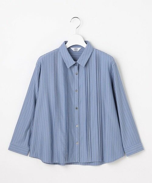 J.PRESS / ジェイプレス カットソー | ストライプジャージー シャツライク カットソー | 詳細6