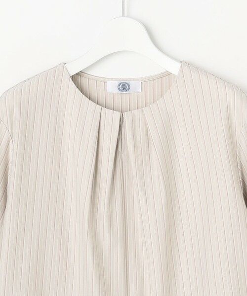 J.PRESS / ジェイプレス カットソー | ストライプジャージー バックペプラム カットソー | 詳細6