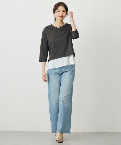 J.PRESS / ジェイプレス カットソー | コンパクトポンチ カットソー | 詳細1