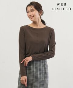 J.PRESS / ジェイプレス カットソー | 【WEB限定】シアーストレッチフライス クルーネック シアー カットソー