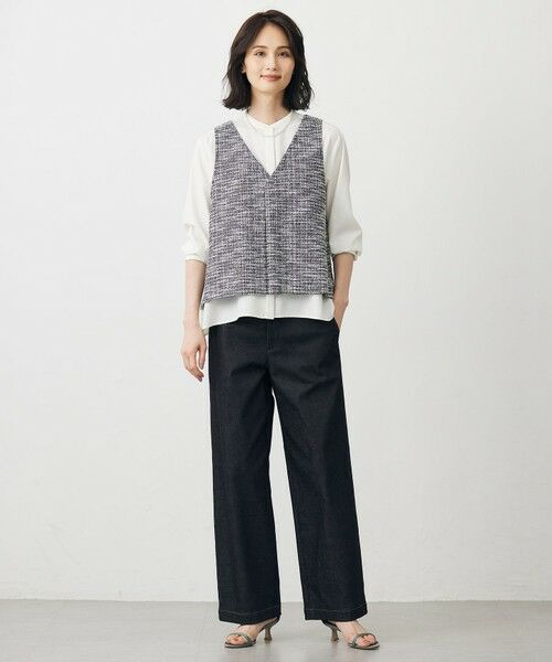 J.PRESS / ジェイプレス カットソー | 【WEB限定】ラメツイード ビスチェ | 詳細2