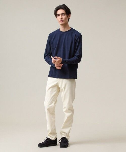 J.PRESS / ジェイプレス カットソー | オンでもオフでも品よく快適に【UVカット / 接触冷感 / 吸水速乾】【J.PRESS PREMIUM JERSEY】無地 ロングスリーブTシャツ | 詳細8