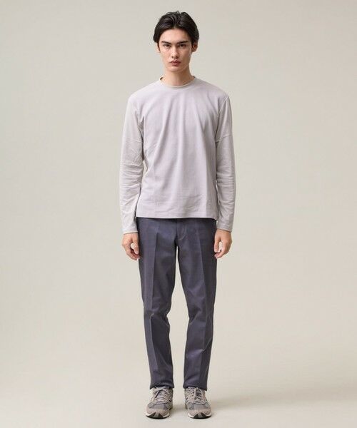 J.PRESS / ジェイプレス カットソー | オンでもオフでも品よく快適に【UVカット / 接触冷感 / 吸水速乾】【J.PRESS PREMIUM JERSEY】無地 ロングスリーブTシャツ | 詳細11
