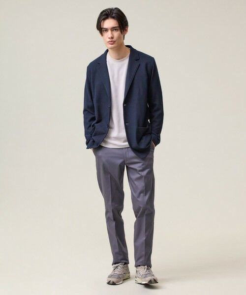 J.PRESS / ジェイプレス カットソー | オンでもオフでも品よく快適に【UVカット / 接触冷感 / 吸水速乾】【J.PRESS PREMIUM JERSEY】無地 ロングスリーブTシャツ | 詳細14