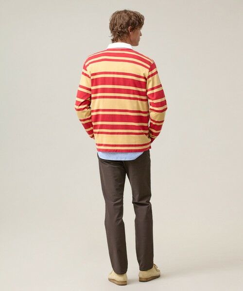 J.PRESS / ジェイプレス ポロシャツ | ソフトタッチコットンマルチボーダー ラガーポロシャツ | 詳細4