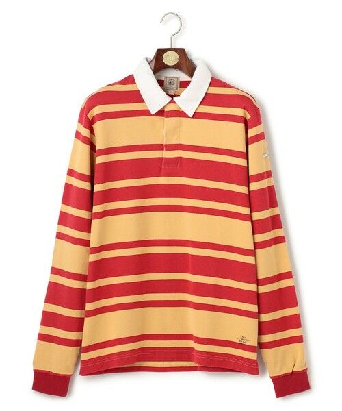 J.PRESS / ジェイプレス ポロシャツ | ソフトタッチコットンマルチボーダー ラガーポロシャツ | 詳細6