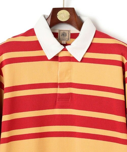 J.PRESS / ジェイプレス ポロシャツ | ソフトタッチコットンマルチボーダー ラガーポロシャツ | 詳細8