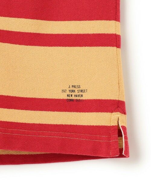 J.PRESS / ジェイプレス ポロシャツ | ソフトタッチコットンマルチボーダー ラガーポロシャツ | 詳細10