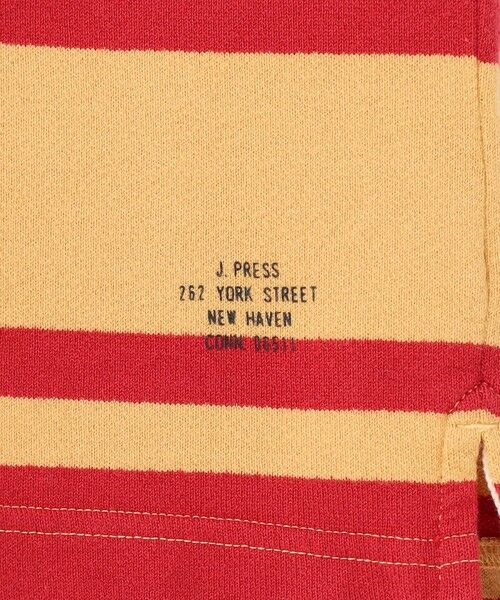 J.PRESS / ジェイプレス ポロシャツ | ソフトタッチコットンマルチボーダー ラガーポロシャツ | 詳細13