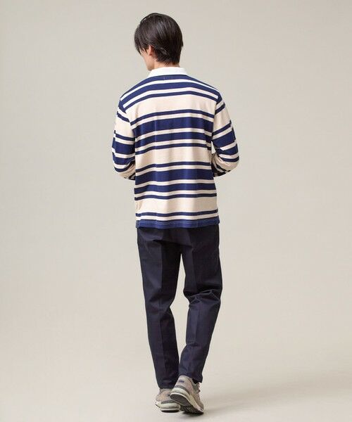 J.PRESS / ジェイプレス ポロシャツ | ソフトタッチコットンマルチボーダー ラガーポロシャツ | 詳細17