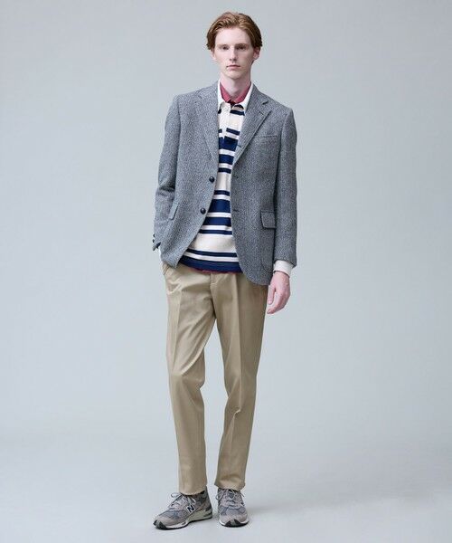 J.PRESS / ジェイプレス ポロシャツ | ソフトタッチコットンマルチボーダー ラガーポロシャツ | 詳細18