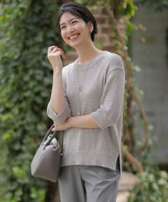 J.PRESS / ジェイプレス ニット・セーター | STARFALL ラメ ニット