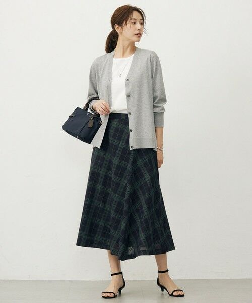 J.PRESS / ジェイプレス カーディガン・ボレロ | Vis/Peスパーク ニット カーディガン | 詳細4