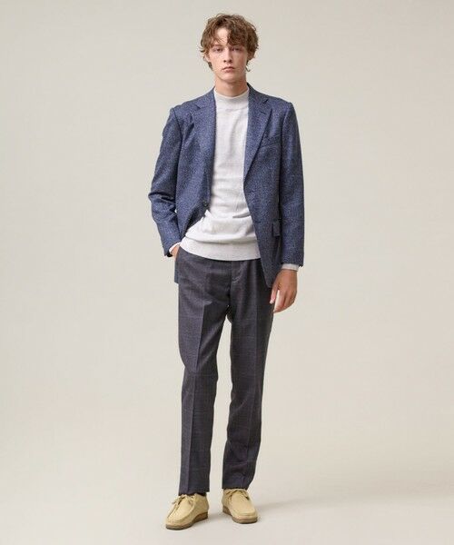 J.PRESS / ジェイプレス ニット・セーター | 動きやすさにこだわった立体設計【洗える】コットンカシミヤモックネック ニット | 詳細4