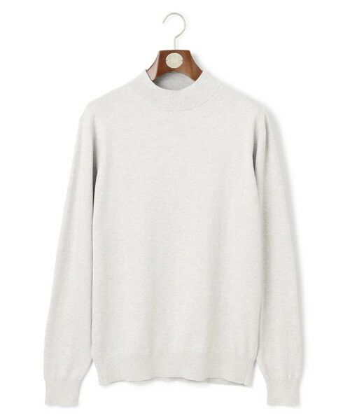 J.PRESS / ジェイプレス ニット・セーター | 動きやすさにこだわった立体設計【洗える】コットンカシミヤモックネック ニット | 詳細5