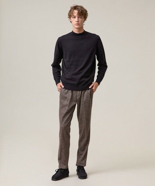 J.PRESS / ジェイプレス ニット・セーター | 動きやすさにこだわった立体設計【洗える】コットンカシミヤモックネック ニット | 詳細7