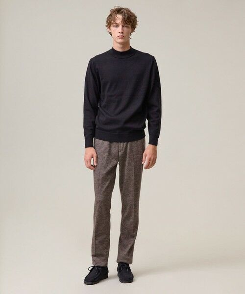 J.PRESS / ジェイプレス ニット・セーター | 動きやすさにこだわった立体設計【洗える】コットンカシミヤモックネック ニット | 詳細8