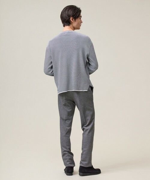 J.PRESS / ジェイプレス ニット・セーター | 【Tシャツ感覚で着られる新感覚ニット】ボーダーニット ロングスリーブＴシャツ | 詳細3