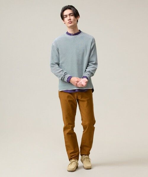 J.PRESS / ジェイプレス ニット・セーター | 【Tシャツ感覚で着られる新感覚ニット】ボーダーニット ロングスリーブＴシャツ | 詳細10