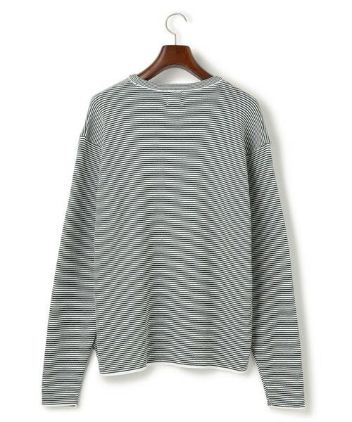 J.PRESS / ジェイプレス ニット・セーター | 【Tシャツ感覚で着られる新感覚ニット】ボーダーニット ロングスリーブＴシャツ | 詳細13