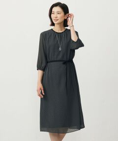 国内発送【J.Crew】テロっと艶やかワンピース l関税込 セール】 【洗える】ブライトスパンボイル ワンピース （ロング