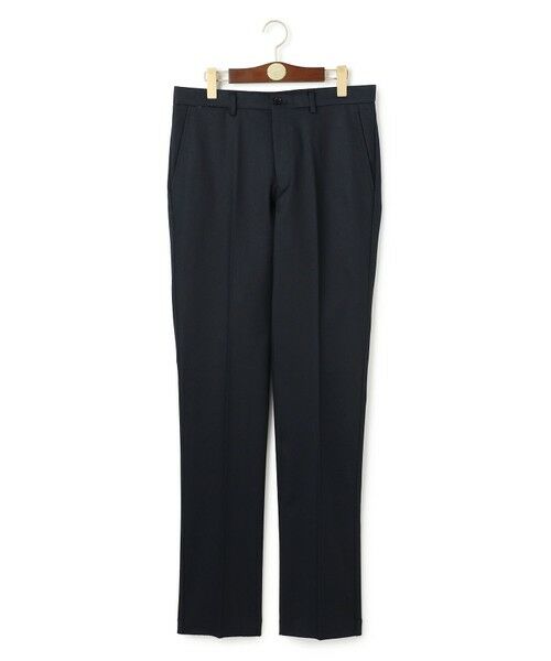 J.PRESS/ジェイプレス 【ストレッチ】トリコチン ステムテーパードパンツ ネイビー系 86 J.PRESS/ジェイプレス 【ストレッチ】トリコチン ステムテーパードパンツ ネイビー系 86
