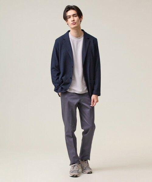 J.PRESS / ジェイプレス その他パンツ | 洗練されたシルエットと機能美【ストレッチ】トリコチン ステムテーパードパンツ | 詳細25