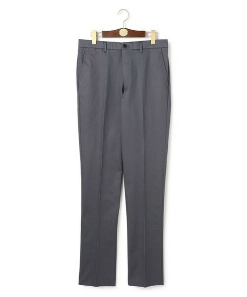J.PRESS/ジェイプレス 【ストレッチ】トリコチン ステムテーパードパンツ グレー系 82 J.PRESS/ジェイプレス 【ストレッチ】トリコチン ステムテーパードパンツ グレー系 82