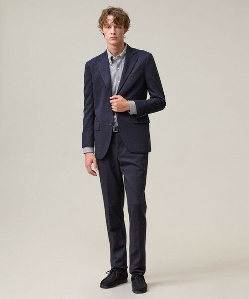 J.PRESS / ジェイプレス スラックス・ドレスパンツ | 3シーズン着られる上質素材【ストレッチ / 吸水速乾 / 洗える / 消臭】AXIO 3ポジションジャージー スラックス | 詳細14