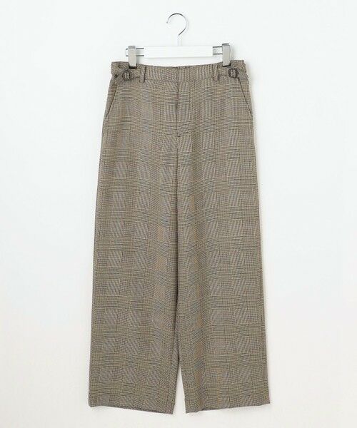 J.PRESS / ジェイプレス その他パンツ | モナベールツイル チェック ワイド パンツ | 詳細7