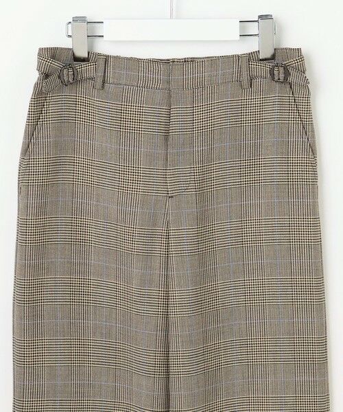 J.PRESS / ジェイプレス その他パンツ | モナベールツイル チェック ワイド パンツ | 詳細9