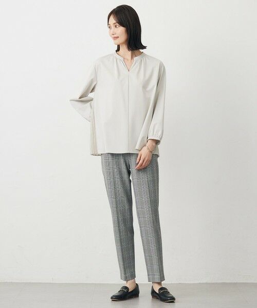 J.PRESS / ジェイプレス その他パンツ | アルガンシルク チェック テーパード パンツ | 詳細5