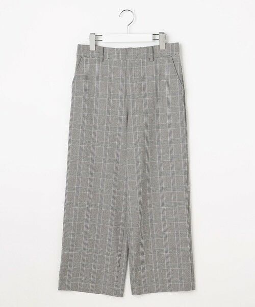 J.PRESS / ジェイプレス その他パンツ | アルガンシルク チェック クロップド パンツ | 詳細5