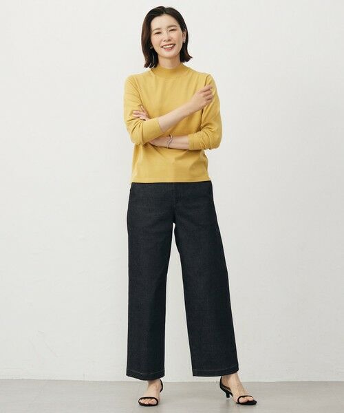 J.PRESS / ジェイプレス その他パンツ | 【WEB限定カラーあり】ハイパワーデニムツイル ワイドパンツ | 詳細17