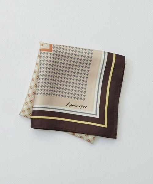 J.PRESS / ジェイプレス バンダナ・スカーフ | houndstooth スクエア スカーフ | 詳細16