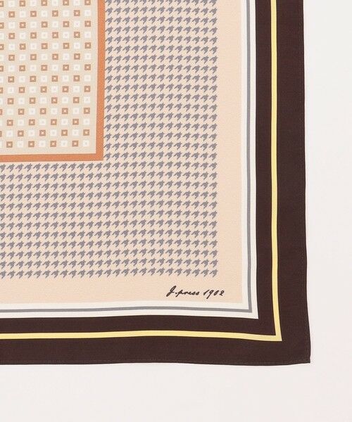 J.PRESS / ジェイプレス バンダナ・スカーフ | houndstooth スクエア スカーフ | 詳細18