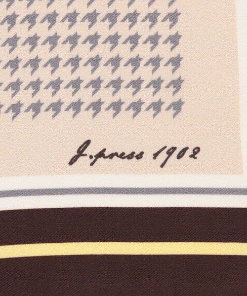 J.PRESS / ジェイプレス バンダナ・スカーフ | houndstooth スクエア スカーフ | 詳細21