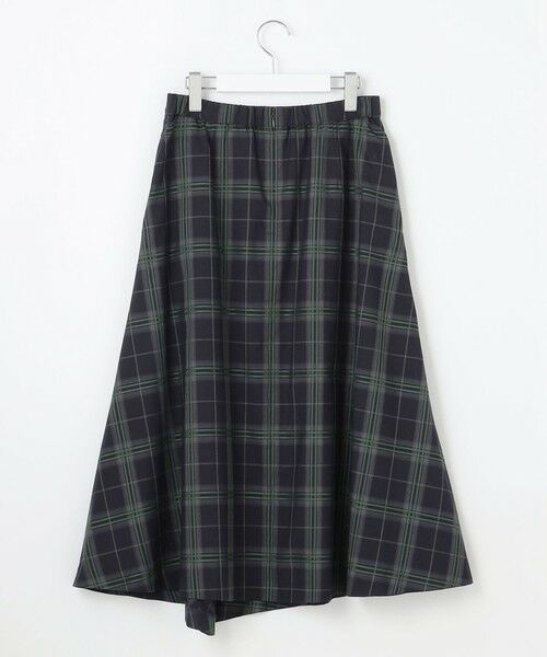 J.PRESS / ジェイプレス ミニ・ひざ丈スカート | 【WEB限定カラーあり・洗える】SOFT SHEER チェック フレア スカート | 詳細5